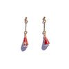 Red Jasper Cone Earrings