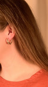Sailor Knot Hoop Earrings