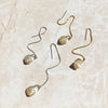 Shell Threaders in Sterling Silver