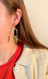 Amulet Earrings in Serpentine