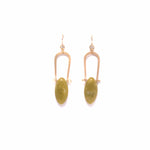 Amulet Earrings in Serpentine