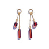 Swing Earrings in Mocha