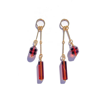 Swing Earrings in Mocha