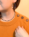Tiger's Eye Beaded Necklace