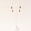 Tortoise Asymmetrical Arch Earrings