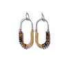 Tortoise + Topaz Balance Earrings