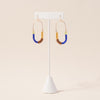 Cobalt, Olive, Mocha, and Topaz Balance Earrings