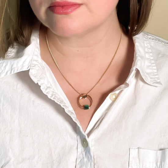 wyoming-jade-duality-necklace handmade jewelry by michelle starbuck designs