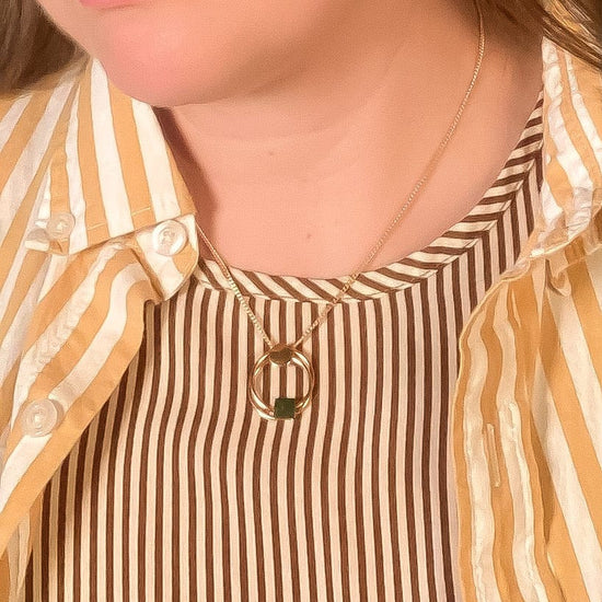 wyoming-jade-duality-necklace handmade jewelry by michelle starbuck designs