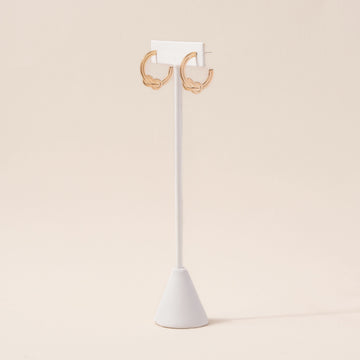 Sailor Knot Hoop Earrings