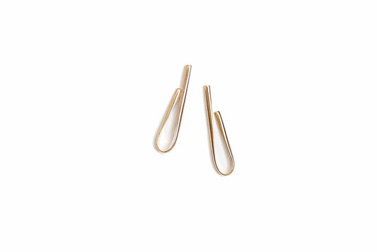 Vintage Abstract Loop Earrings - Michelle Starbuck Designs
