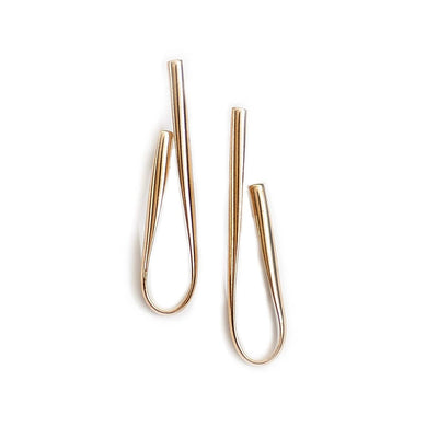Vintage Abstract Loop Earrings - Michelle Starbuck Designs