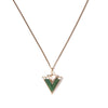 Helene Necklace in African Jade