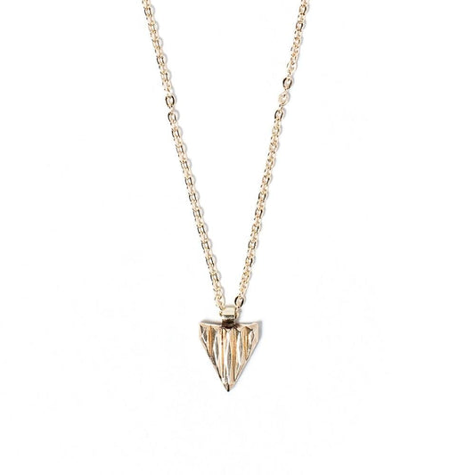 Faceted Triangle Necklace - Michelle Starbuck Designs