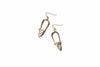 Amulet Earrings / Graphic Feldspar - Michelle Starbuck Designs