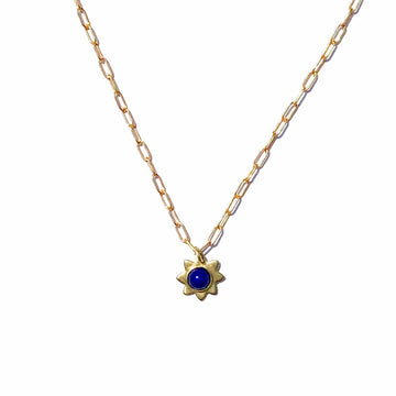 Lapis Luminary Charm Necklace