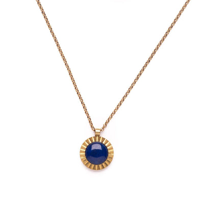 Starburst Pendant Necklace / Lapis - Michelle Starbuck Designs