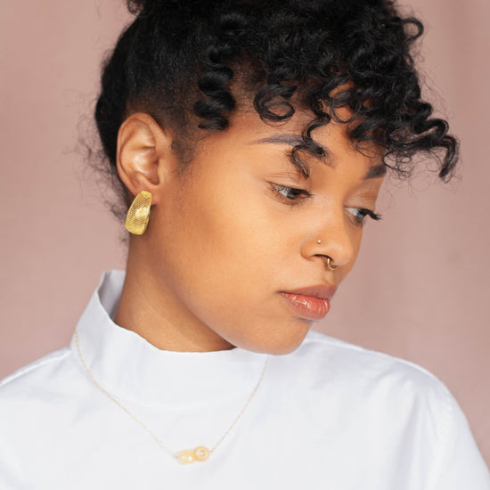 Mesh Hoops - Michelle Starbuck Designs