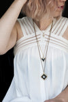 Helene Necklace / African Jade - Michelle Starbuck Designs