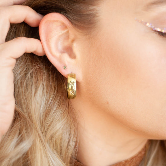 Luminary Hoops - Michelle Starbuck Designs
