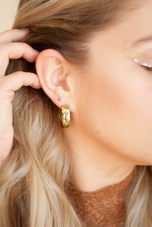 Luminary Hoops - Michelle Starbuck Designs
