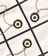 Op Art Pendant Necklace