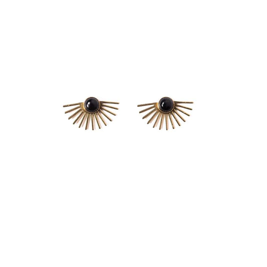 Beam Studs in Onyx