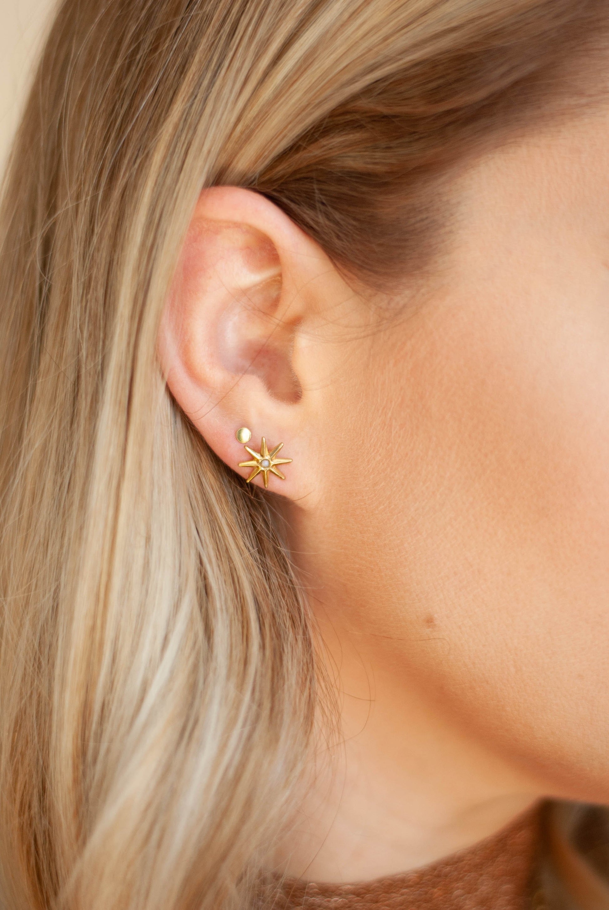 Opal Luminary Studs - Michelle Starbuck Designs