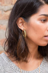 Perforated Hoop Earrings - Michelle Starbuck Designs