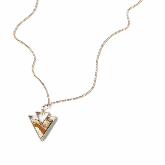 Helene Necklace / Picture Jasper - Michelle Starbuck Designs