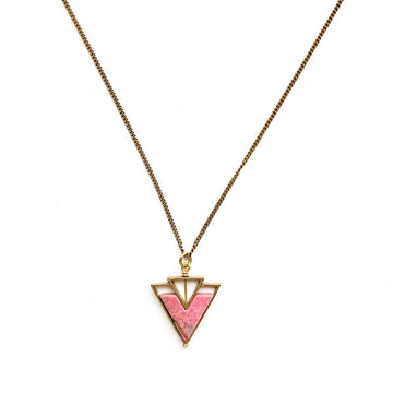Helene Necklace / Rhodonite - Michelle Starbuck Designs