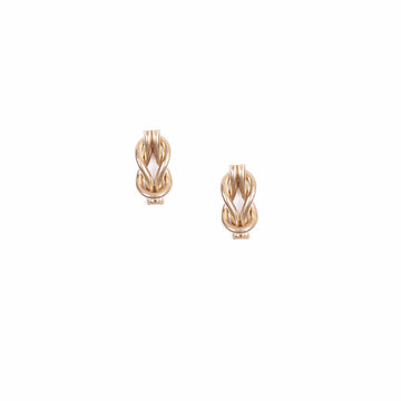 Mini Sailor Knot Studs - Michelle Starbuck Designs