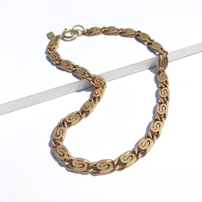 Scroll Chain Necklace