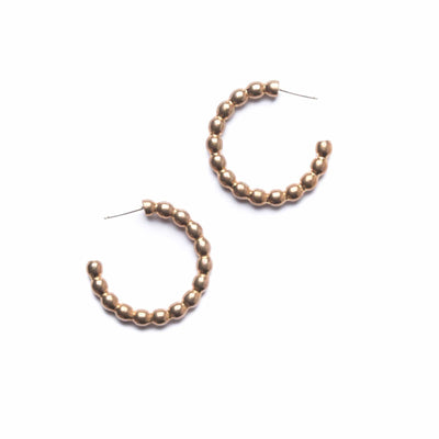 Spindle Hoops - Michelle Starbuck Designs