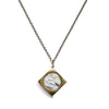 Vega Necklace / Striped Shell - Michelle Starbuck Designs