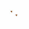 Vintage Teeny Tiny Enamel Triangle Studs - Michelle Starbuck Designs