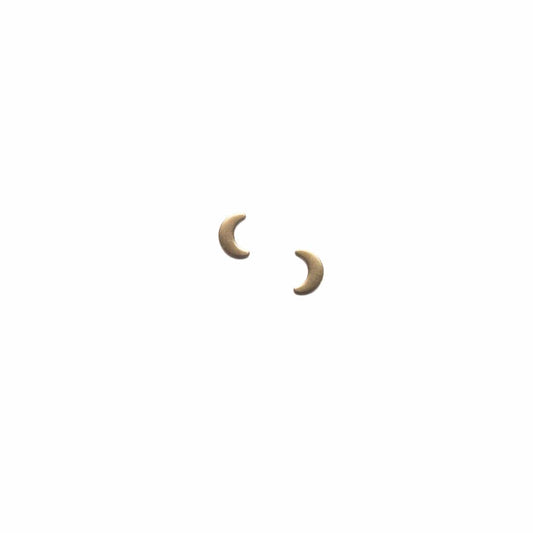 Tiny Moon Studs