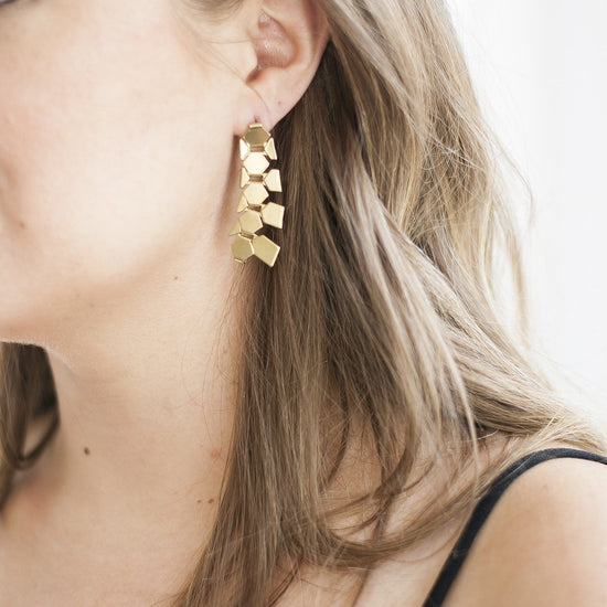 Vintage Fishtail Earrings - Michelle Starbuck Designs