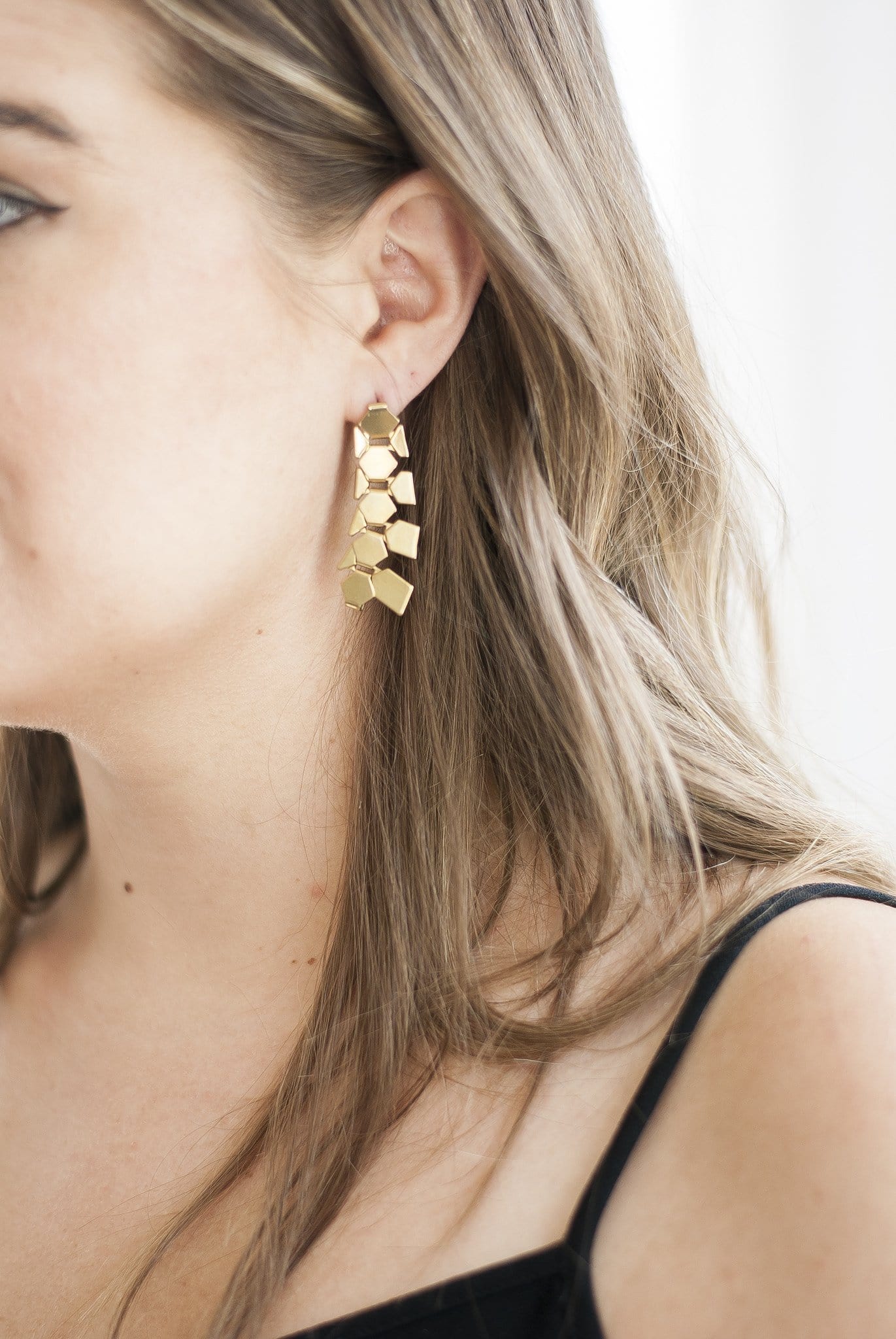 Vintage Fishtail Earrings - Michelle Starbuck Designs