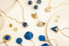Helene Necklace / Blue Howlite - Michelle Starbuck Designs
