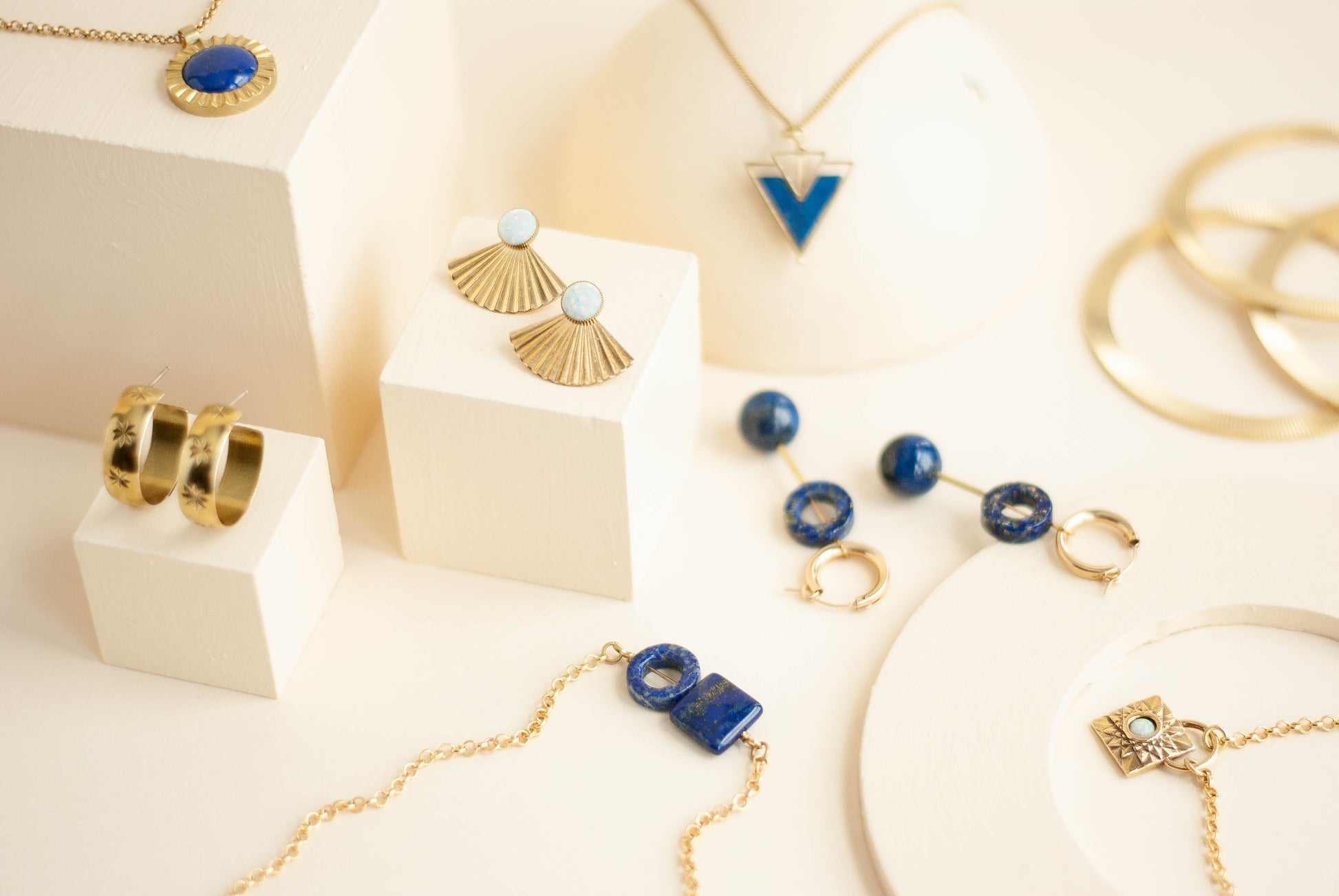 Luminary Hoops - Michelle Starbuck Designs
